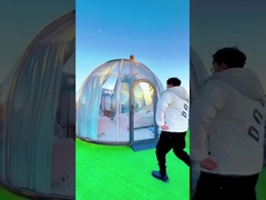 Tenda Bubble di lusso all'aperto Glamping Pod Party Tenda a cupola Chiara PC Resort House in vendita