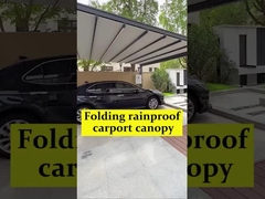 schermo piovoso pieghevole elettrico