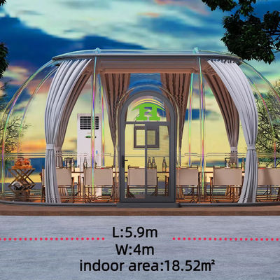 comprare Tenda a bolla trasparente Tende a cupola gonfiabili Tende a bolla gonfiabili Casa chiara Capsula stellare online manufacture