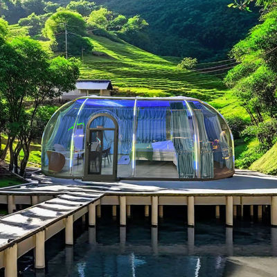 comprare Cina Tenda a prova di suono PC a cupola di policarbonato a cupola di stanza Capsula stellare per forniture alberghiere online manufacture