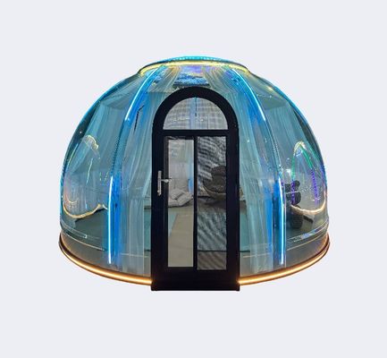 comprare Casa piena all'aperto Guarda attraverso la tenda di bolla Chiara Igloo Migliore casa geodetica a cupola online manufacture