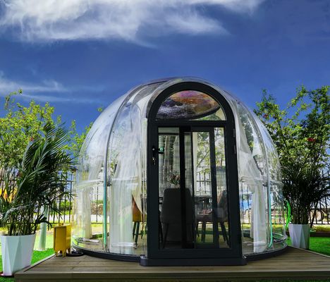 comprare Hotel Trasparente Policarbonato Prefabbricato Prefabbricato Luxury Living Dome House online manufacture