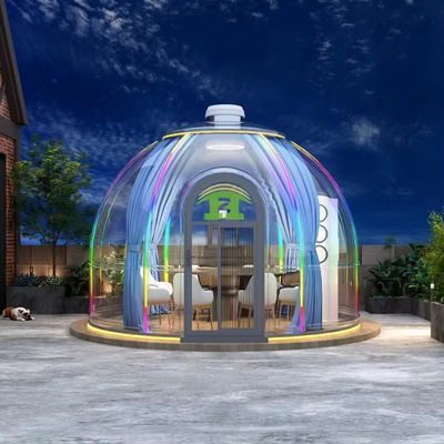 comprare Tenda Glamping a cupola sicura ignifuga Tenda a bolla trasparente gonfiabile online manufacture