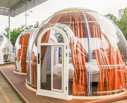 comprare Customized Luxury PC Material Impact Resistant Bubble Houses Tenda a cupola gonfiabile per camera da letto di famiglia online manufacture