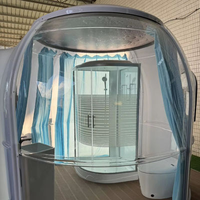 comprare Glamping PVC impermeabile 2.7m Luxury Dome House Tenda bubble dome trasparente in vendita online manufacture