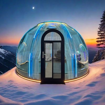 comprare All'aperto Full 360° Tenda a bolla trasparente Igloo chiaro Casa a cupola geodetica migliore online manufacture
