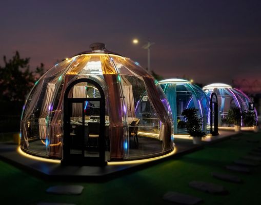 comprare Buona Qualità Tenda Bubble Dome Giardino Dome Glamping Domes con luci Bubble House online manufacture