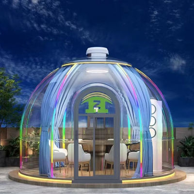 comprare Casa di lusso impermeabile PC Tenda a bolla Casa da campeggio Casa prefabbricata Casa a cupola trasparente Casa glamping online manufacture