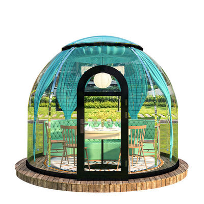 comprare Sala da pranzo sferica a cupola trasparente in struttura in acciaio Casa bolla per Star Gazin online manufacture