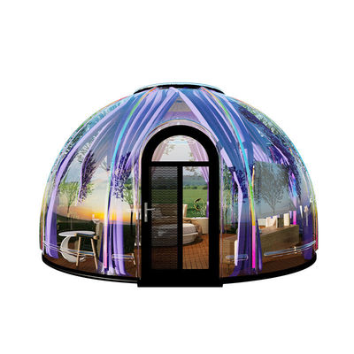 comprare Esplora l'aria aperta con PC Star Room Mobile Area panoramica Campeggio Tenda Sferico Villa Outdoor Homestay Bubble House 3.8m online manufacture