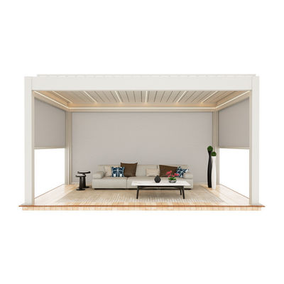 comprare Albero elettrico di alluminio per esterni gazebo cortile giardino cortile domestico padiglione solare esterno online manufacture