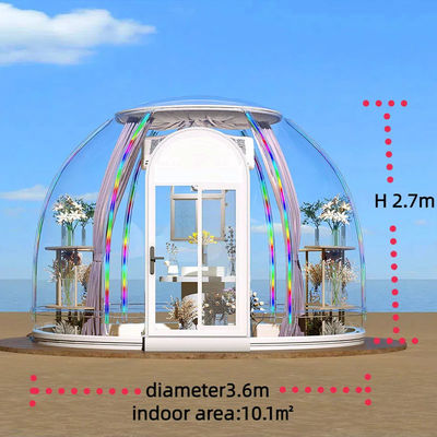Homestay Hotel Dining Homes Prefabbricato Mobile Trasparente Ricambio Esterno Bubble House