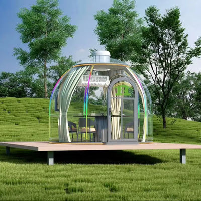 Cina Fabbrica Pc Dome Hotel Tent Bubble Dome House Modular Prefab Dome House For Resorts