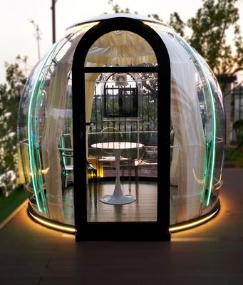 Hot Selling Nuovo design Hotel Tenda a cupola in policarbonato Modulare Prefabbricato PC Casa a cupola a bolla per resort