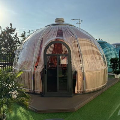 Fuori Inflatabile Bubble Lodge Campeggio Tenda Dining Casa Stellare Dome Casa