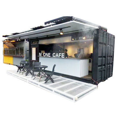 Container Cafe Convertito Container Shop Container commerciale per la strada