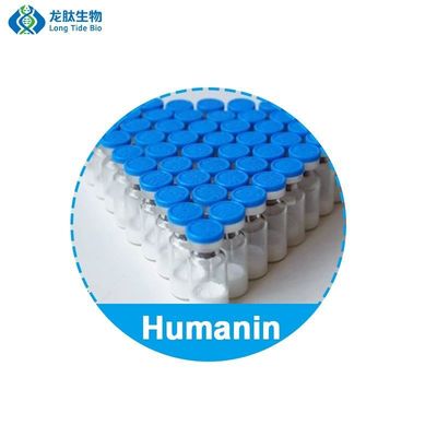 Purezza 99% Vendita calda Humanina 10 mg Peptide in polvere liofilizzata in flaconcini personalizzati